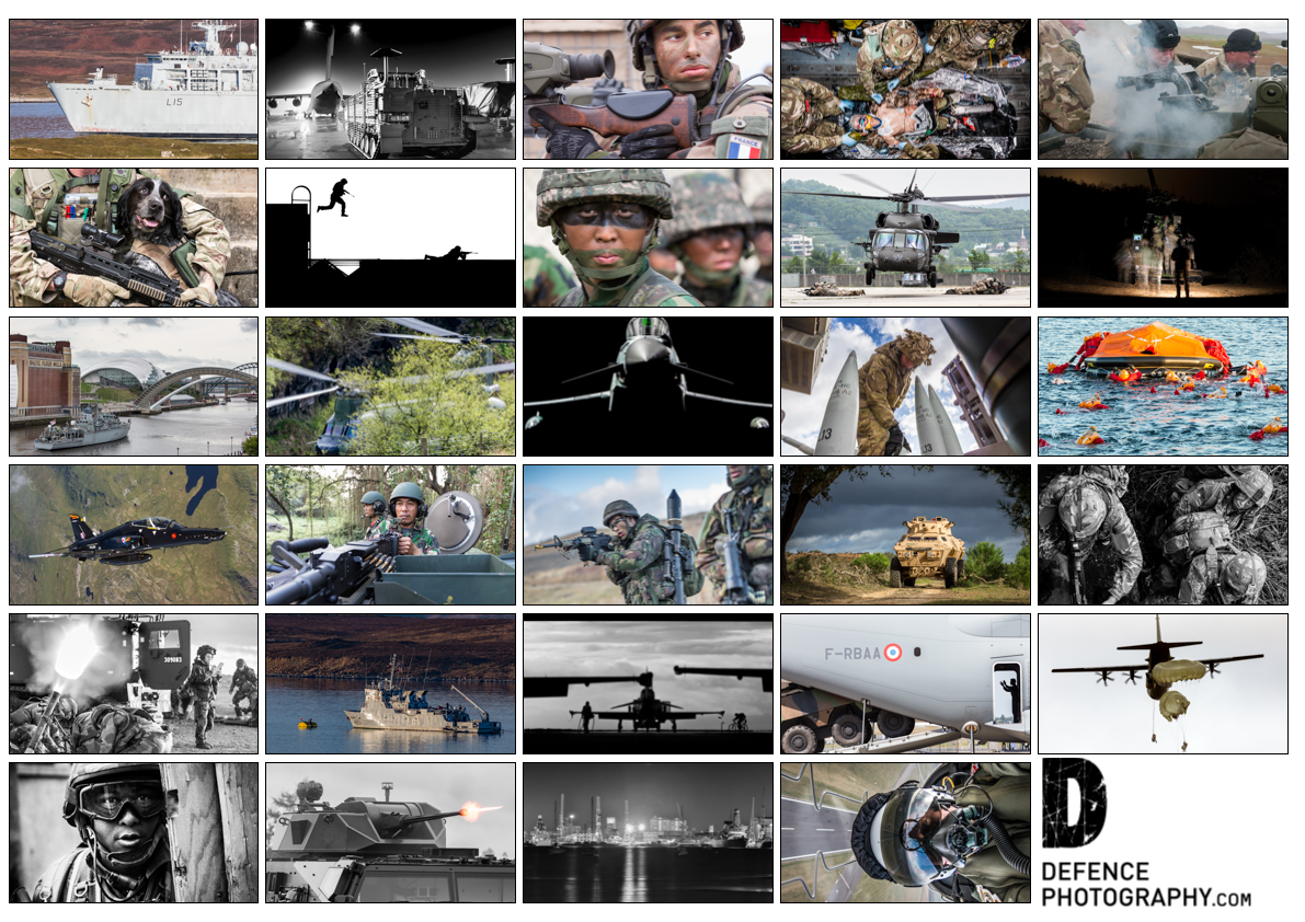 DSEI photography exhibition for SSAFA, Defence Photography