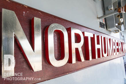 HMS NORTHUMBERLAND, Defence Photography